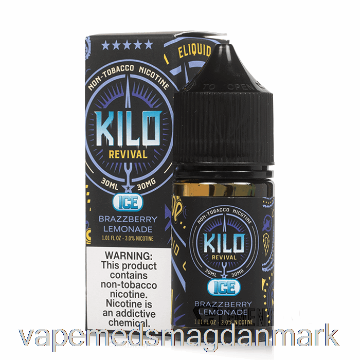 Vape Væske Ice Brazzberry Limonade - Kilo Revival Salt - 30ml 30mg